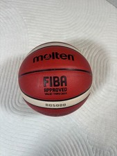 Molten BG5000 Ballon Basketball FIBA Taille 7 Cuir Synthétique Neuf