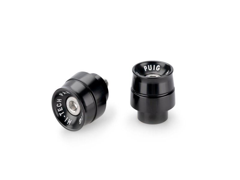 Puig Black Speed Bar Ends Yamaha MT-07 Tracer 2016-2017