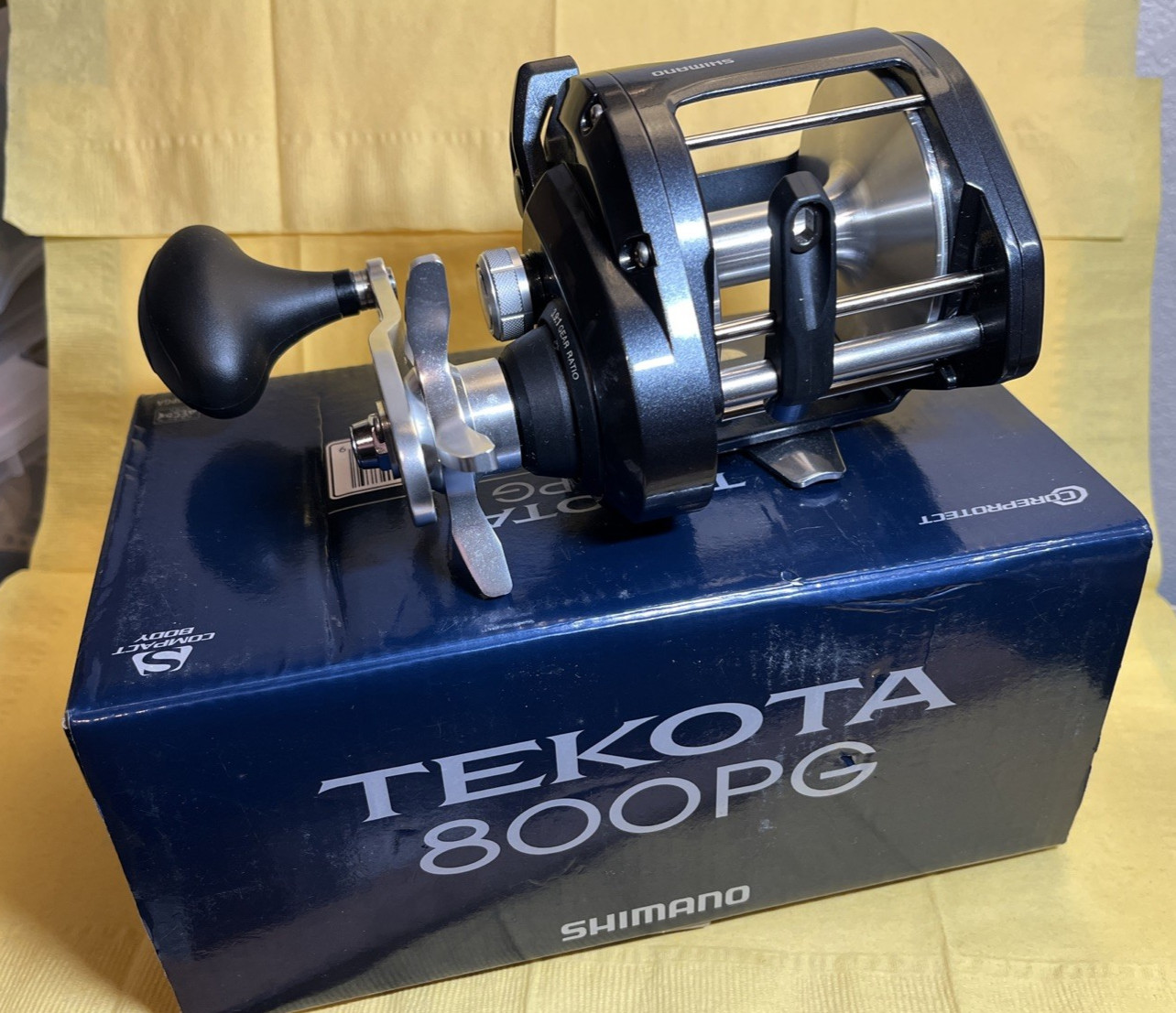 Shimano Tekota 800 PGA Levelwind Heavy Trolling Fishing Reel