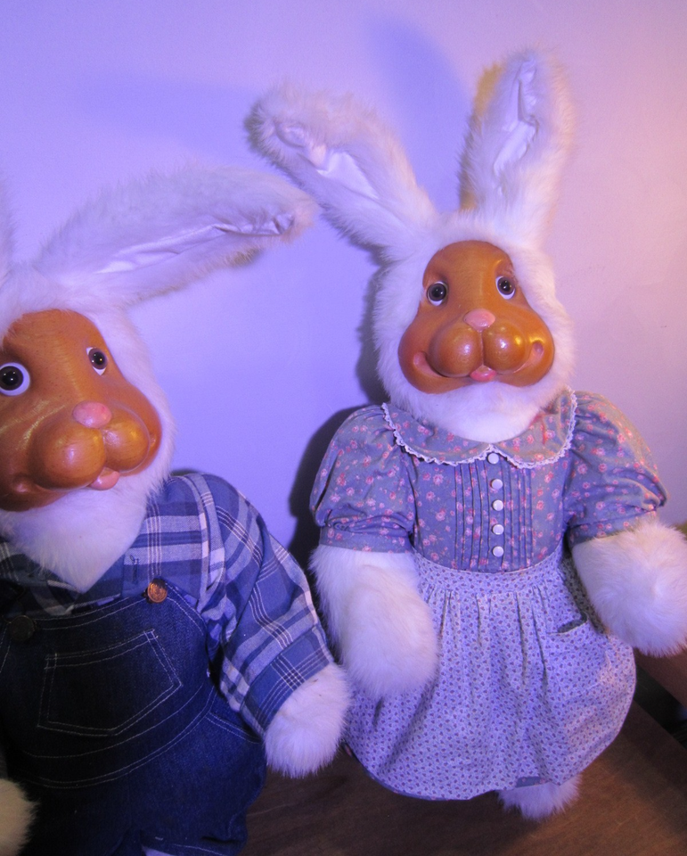 Robert Raikes Country Dressed Bunny Rabbits Set Vintage 1993 Hand ...