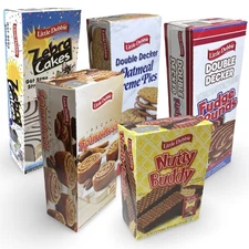 Little Debbie Mega Sized Cakes Variety Packs | 5 Unique Treats: Nutty Peanut Bud