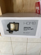 Brand new Argos Home 400W PIR Security Light Black Brand New Sealed