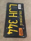1963 1964 1965 Single California License Plate - Original Condition — photo 3