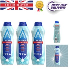 Multi-Purpose Cream Cleaner with Bleach (3 x 500ml) for Effortless Cleaning 7.93 per litre