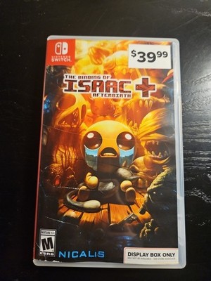 The Binding Of Isaac Afterbirth+ Nintendo Switch Authentic RARE Display Box ONLY
