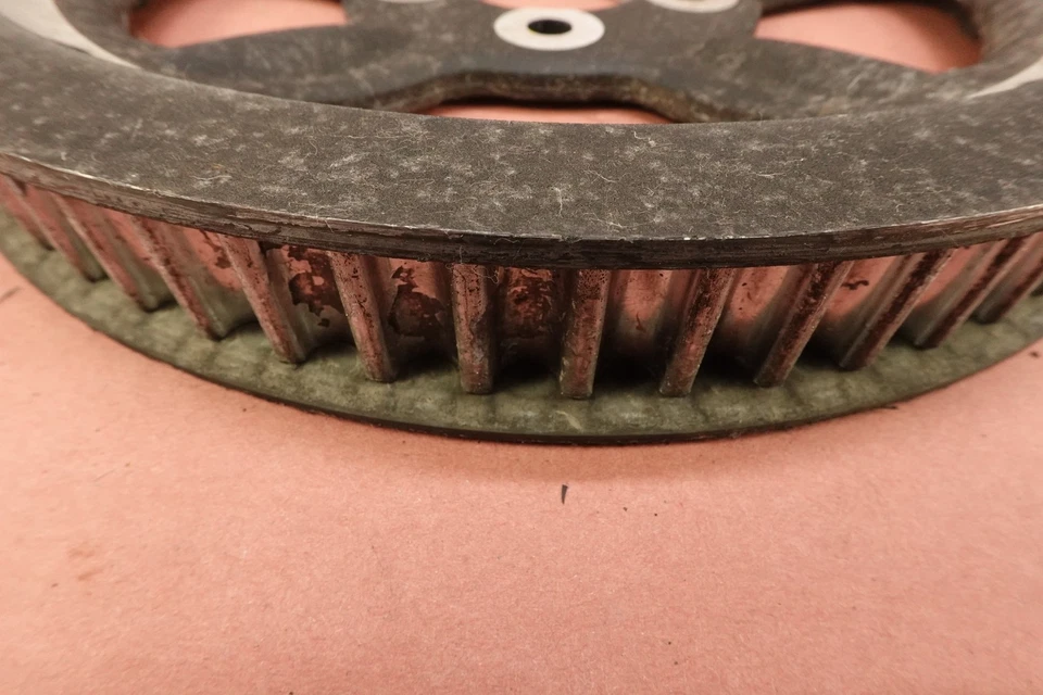 2007-2012 Harley Davidson Sportster 1200 XL1200N Rear Wheel Belt Sprocket Pulley - Image 3 of 4