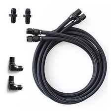 6AN Transmission Cooling Line Hose Compatible with 4L60 700R4 TH350 TH400