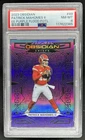 2023 Obsidian Patrick Mahomes II Electric Etch Purple Flood FOTL #/13 PSA 8