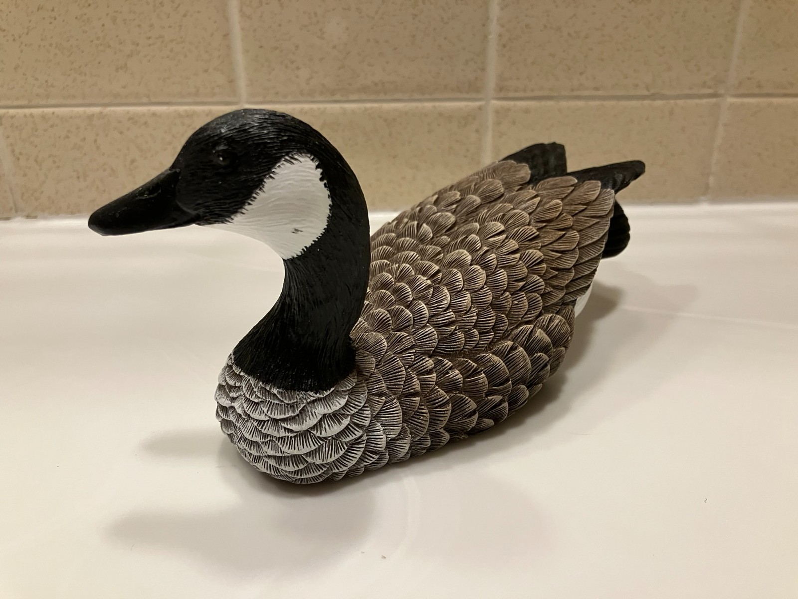 Heritage Decoys J B Garton Sculpture Canada Goose 6 1/2"L Hand Made In Canada thumbnail 2