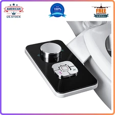 SAMODRA Bidet Attachment–Cold Water, Self-Cleaning Dual Nozzles Pressure Control