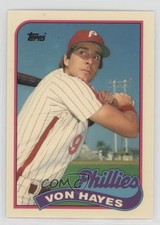 1989 Topps Collector's Edition (Tiffany) Von Hayes #385 0b7