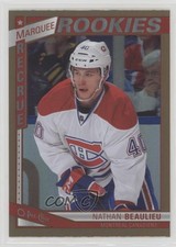 2013-14 O-Pee-Chee Marquee Rookies Rainbow Foil Nathan Beaulieu #579 e9p