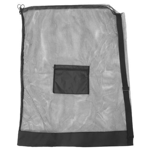 Basektball Racks Black Mesh Storage Bag Drawstring for Basketball Soccer Volleyball ...