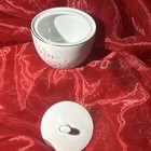 Noritake Colmar 5419  Sugar Bowl w/ Lid White Gray Blue — photo 2