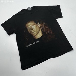 Vintage 1993 Michael Bolton Timeless Summer Tour Single Stitch Hanes Sz L