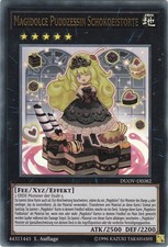 YU-GI-OH, TORTA AL CIOCCOLATO MAGIDOLCE PUDDCESSIN, UR, DUOV-DE082, 1° Edizione, ottima