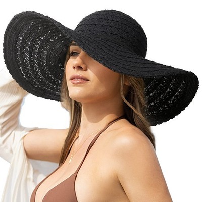 Sun Hat Womens, Beach Wide Brim Hats for Women, Summer  display picture 1