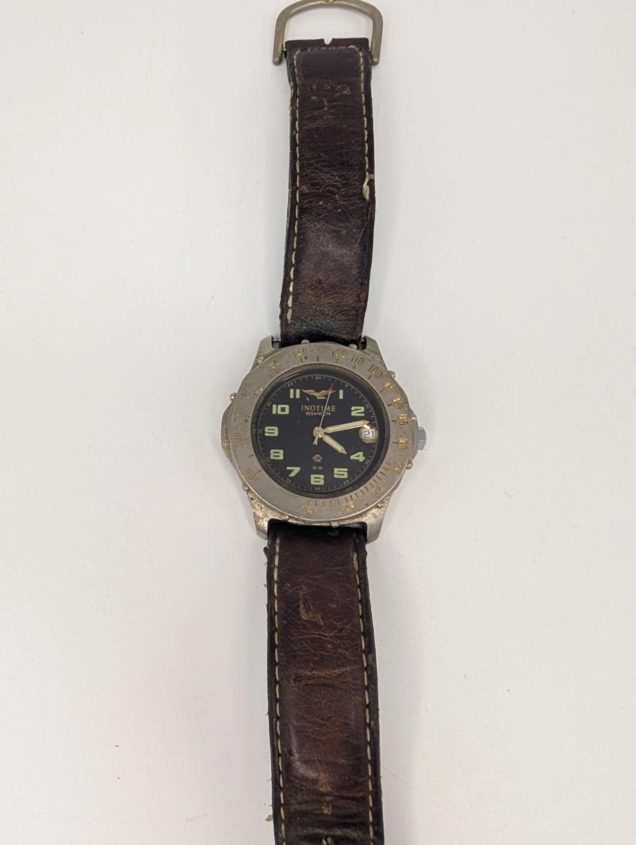 Montre-bracelet Inotime Rouge – Modèle Quartz, Occasion, Unisexe Adulte