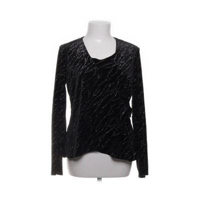 Briggs New York, Wickeltop, Größe: L, Schwarz/Silber, Elasthan/Polyester #DSZ