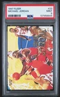 1997-98 FLEER MICHAEL JORDAN GRADED PSA 9 MINT CARD #23