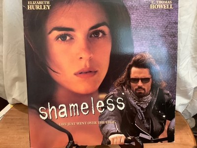 SHAMELESS Laserdisc LD GOOD CONDITION VERY RARE ELIZABETH HURLEY STARS!