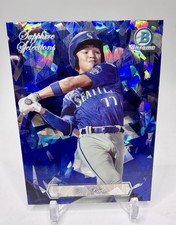 Tai Peete 2023 Bowman Chrome Draft Sapphire Selections #SS-20 Mariners_ Cardinal