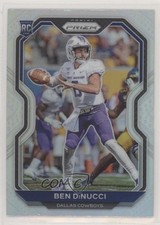 2020 Panini Prizm Rookie Silver Prizm Ben DiNucci #337 8d2