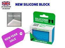 New Sealant Smoothing Tool Silicone Block Blue - Caulk & Silicone Finishing Aid