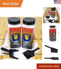 Shuffleboard Sand - Shuffleboard Wax with Mini Dustpan and Mini Brush, 2 Cans...