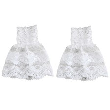 Elegant Lace False Sleeves Detachable Arm Cuffs Sleeves For Women Teens Outfit