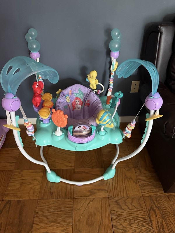 Baby Activity Center Stationary Jumper Seat Toy Station, Multicolor Infant