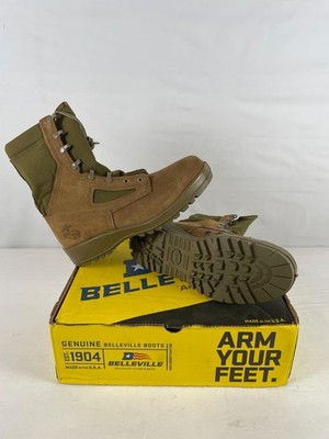 Belleville Men's 550ST USMC HW Steel Toe Boot, Tan, 11