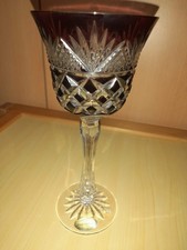 Weinglas Bleikristall Klokotschnik Überfangglas