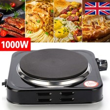 Electric Hotplate Portable Kitchen Table Top Cooker Stove Single Hot Plate UK