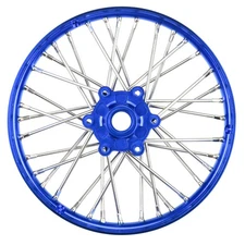 Pro-Line Racing 1/4 Pro-Spec Aluminum V2 Bead Front Wheel Assembled Blue
