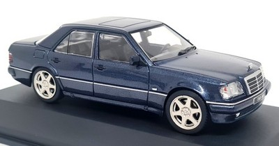 Solido 1/43 - Mercedes Benz E60 AMG W124 E500 Blue Diecast Scale