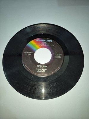 MCA-40046 Elton John MCA Records DANIEL 45 rpm