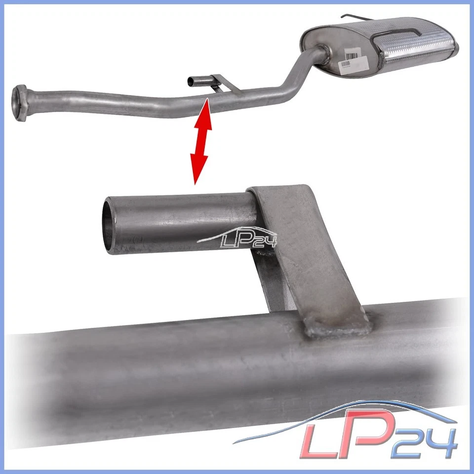 SILENCIEUX POUR BMW 3-ER E36 COMPACT 316g 316i BJ 94-00 - Photo 4/4