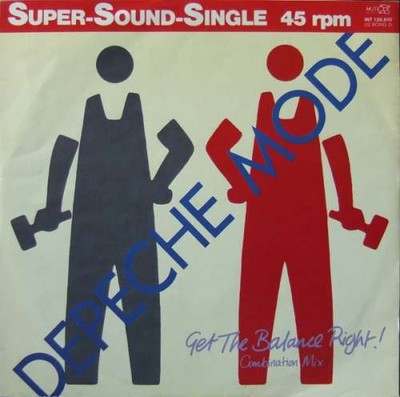 Depeche Mode - Get The Balance Right! (Combination Mix) 12'' Single Vinyl 0242