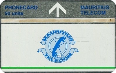 No. 264 RARE MAURITIUS TELEMAP / 709D / VF-LUXURY
