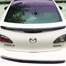 2010 2011 2012 2013 Mazda 3 Factory Style Spoiler Trunk Wing Painted Gloss Black 2010 2011 2012 2013 Mazda 3 Factory Style Spoiler Trunk Wing Painted Gloss Black