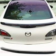 2010 2011 2012 2013 Mazda 3 Factory Style Spoiler Trunk Wing PAINTED GLOSS BLACK