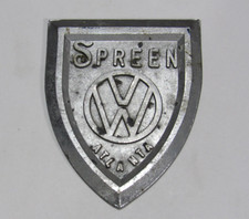 Vtg Spreen Volkswagen Atlanta Georgia Metal Dealership Badge Emblem Tag Vw Bug