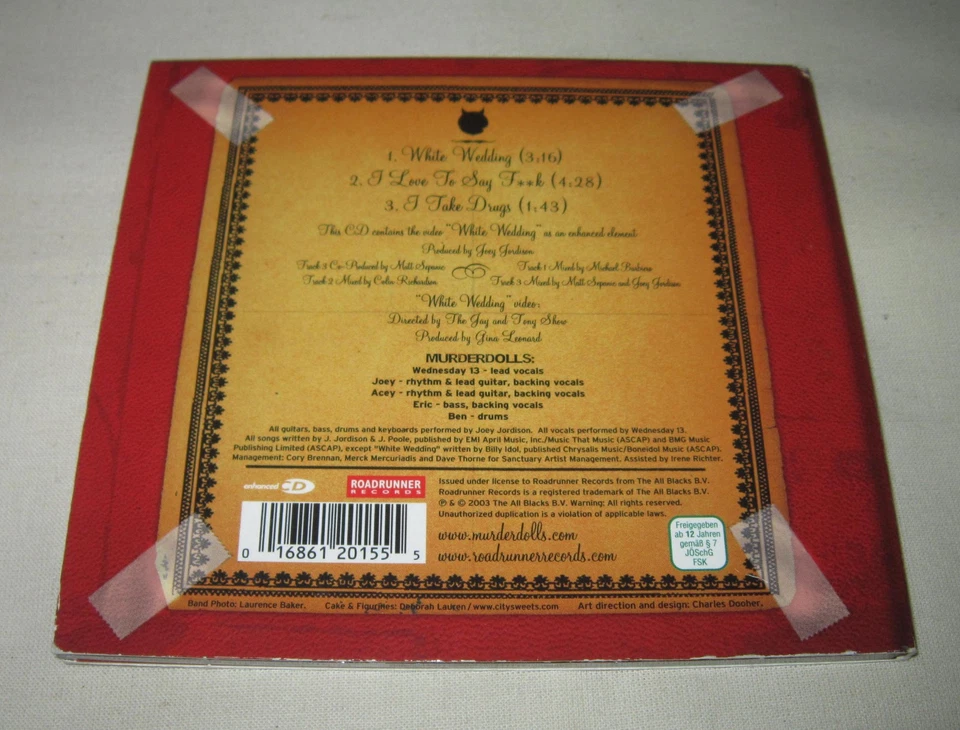 Murderdolls - White Wedding CD frankenstein drag queens from planet 13 wednesday - Bild 2 von 3