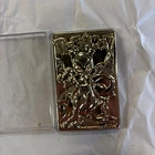 Nintendo Pokemon Mewtwo Gold-Plated Card Burger King 1999 Collectible