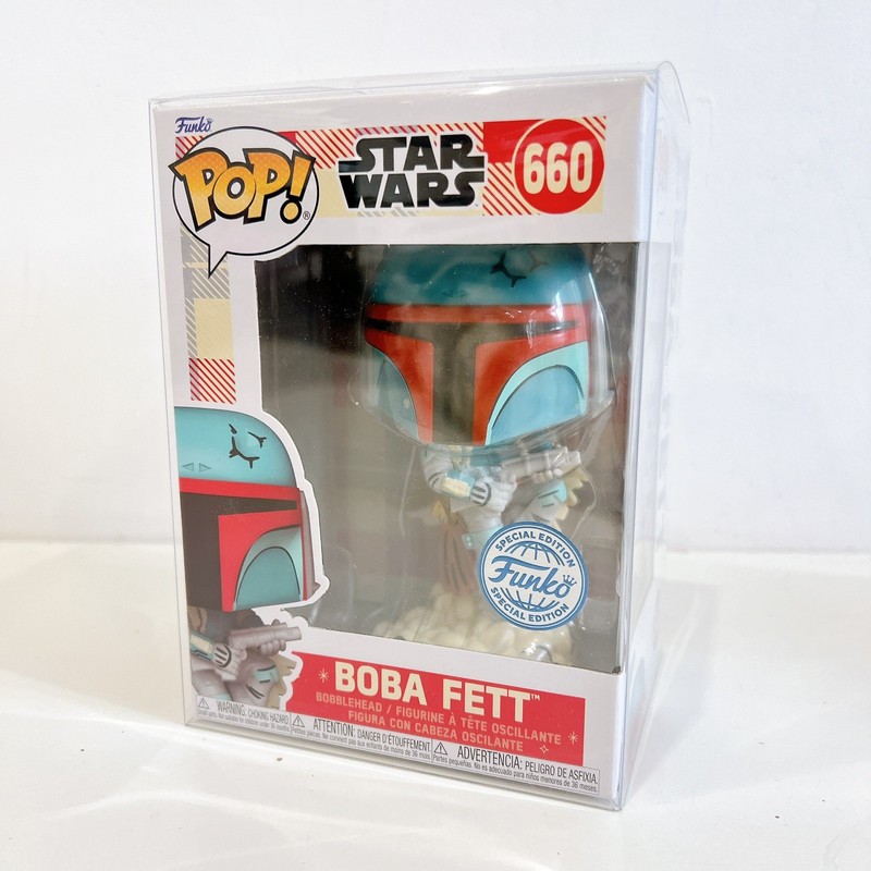 Boba Fett 660 Funko Pop! Vinyl - STAR WARS - Retro Reimagined in Pop protector