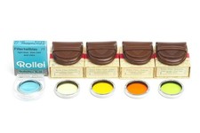 Rolleiflex Rollei Rolleiflex Bay I Filter Set Green Orange Yellow Blue
