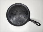 Rare Wagner Ware Sidney -0- 1109 S Griddle Cast Iron Sits Flat Seasoned 10”
