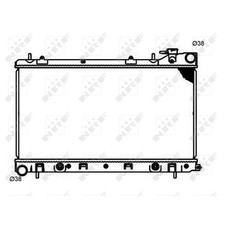 Radiatore motore NRF per Subaru Forester