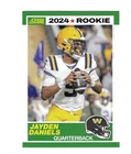 JAYDEN DANIELS 2024 SCORE RETRO ROOKIE RC #2 $25.00 WASHINGTON COMMANDERS NICE